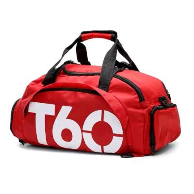 Bolsa Academia Fitness Mala De Viagem Mochila Transversal Treino Vermelho