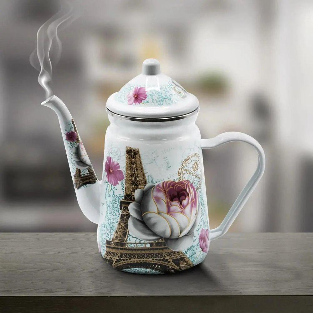 Bule Esmaltado Paris Com Indução A5 1,2L - Casa Dos Fogões - 2