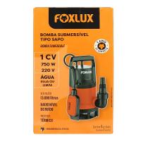 Bomba D'Água Submersível 1CV 750W Foxlux 220V - 3