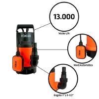 Bomba D'Água Submersível 1CV 750W Foxlux 220V - 6
