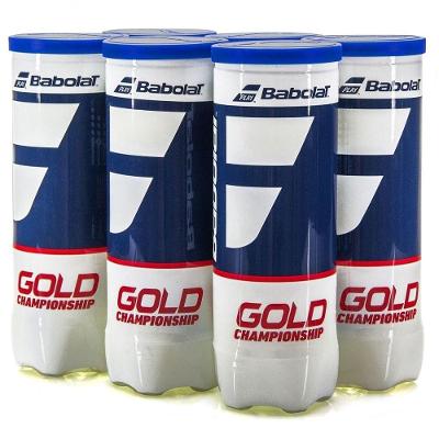 Bola De Tênis Babolat Gold Championship - Pack 6 Tubos