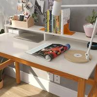 Escrivaninha 2 Nicho Em Mdf Califórnia Off White E Nature 110cm - 5