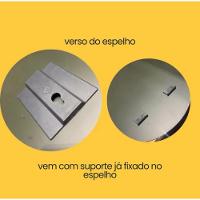 Espelho Meia Lua Moderno De Led Claro Blogueira 75x50 Com Bateria Branca - 4