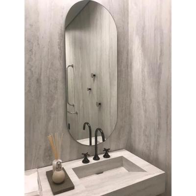 Espelho Oval Exclusivo Para Banheiro Lavabo Quarto 60x40