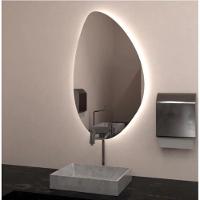 Kit 2 Espelhos Orgânico Com Led Amarela 60x40 Com Bateria Amarelo - 1