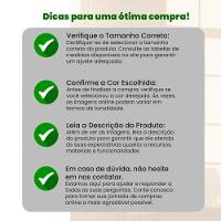 Espelho Redondo Com Led Branco Quente 30x30 Com Fonte Bivolt Amarelo - 3