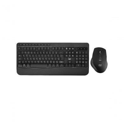Kit Teclado E Mouse Sem Fio Cs1200 Multimídia Conexão Bt+usb 3200dpi - Tc301