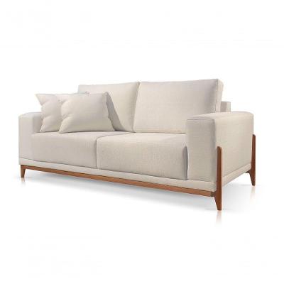 Sofá 3 Lugares Fixo Living Bellagio Linho Offwhite 01t 2,3m