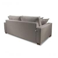 Sofá 2 Lugares Fixo Living Hotello Linho Cinza 07t 1,8m - 3