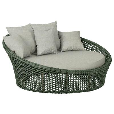 Chaise Hungria Pintura Fendi Corda Náutica E3 Trama Original Verde
