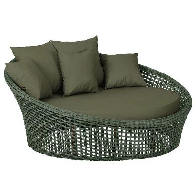 Chaise Hungria Pintura Marrom Corda Náutica E13 Trama Verde