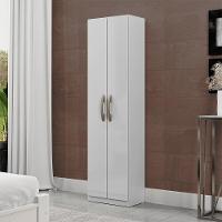 Armario Multiuso 2 Portas 170 Cm Mdp Lara Mu019 Neve Mxm - 5