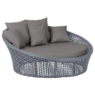 Chaise Hungria Pintura Marrom Corda Náutica E11 Trama Prata