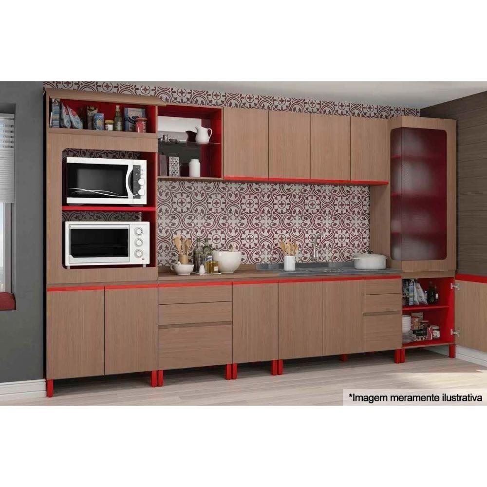 Módulo Cozinha Kappesberg Nox Tampo Para Balcão E603 60cm Canela-kappesberg - 3