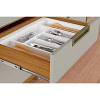 Cozinha Modulada Completa Imperatriz 6 Peças 2 Aéreos + 2 Balcões + 1 Paneleiro C6p48 Freijó Off White - 10