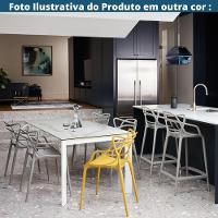 Kit 4 Cadeiras Empilhável Inmetro Aviv Master Allegra Fratini Polipropileno Fendi Suporta 182kg - 8