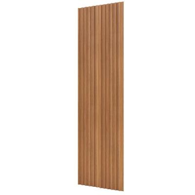 Painel Ripado De Madeira Para Sala Quarto 89x250cm Bairon D03 Freijó - Lyam Decor