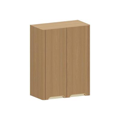 Armário Aéreo Para Cozinha 60cm 2 Portas Lúmina Luciane Móve Freijó/freijó