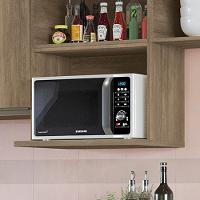 Armario Aereo Nicho Microondas 60 Cm Maxxi G738 Kappesberg Nogal - 2