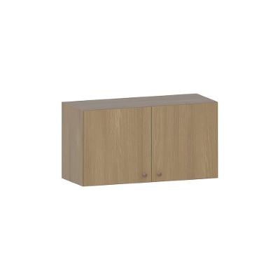 Armário Aéreo De Geladeira 80cm 2 Portas Classic Luciane Móv Freijó/freijó Brasil