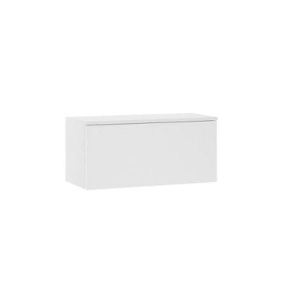 Armário Aéreo 70cm 1 Porta Basculante Dora Luciane Móveis Branco/branco Supremo