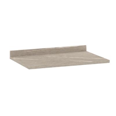 Tampo Para Balcão De 120cm Em Mdp 25mm Luciane Quartzo Beige
