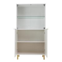 Aparador Bar Adega + Cristaleira Ditália R-633 E-964 Branco - 7