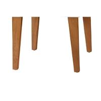 Kit 2 Cadeiras De Cozinha Lunara 2 Un Imbuia Linho Bege Turim Rufato