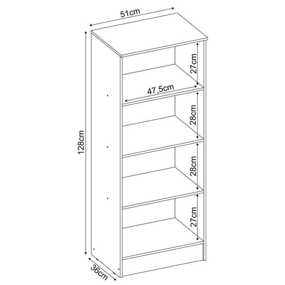 Cômoda Astral E Multiuso Viena Café Touch - Demóbile - 6