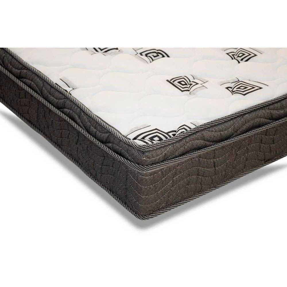 Cama Box Casal: Colchão Espuma D45 Ortobom Light Saúde Ortopilow + Base CRC Suede Brown(138x188) - 3