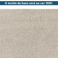 Sofá Blendi Ozki 200 Cm Madeira Eucalipto Cedro Tecido Composê Cinza E Bege Corda Redonda Canela - 2