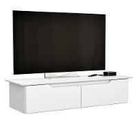 Rack Aparador Suspenso Flex Com 2 Portas Flop Branco - 1