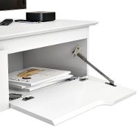 Rack Aparador Suspenso Flex Com 2 Portas Flop Branco - 2