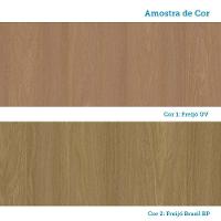 Paneleiro Simples 40cm 2 Pts Elegance Luciane Móveis Freijó/freijó Brasil - 8