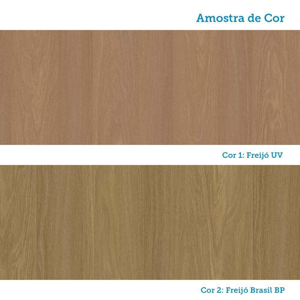 Paneleiro 70cm 4 Pts Nicho Micro-ondas Elegance Luciane Móve Freijó/freijó Brasil - 10