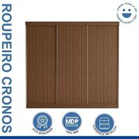 Guarda Roupa 3 Portas De Correr 4 Gavetas Cronos Minastex Freijó - 5