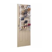 Sapateira De Porta Para 48 Calcados Vertical 24 Pares De Sapatos E Tenis 8 Andares Em Metal - 1