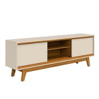 Aparador Bancada Para Sala Atlas - 7 Decor Cinamomo E Off White - 3