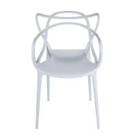 Kit 16 Cadeiras De Jantar Allegra Design Empilhável - Cinza - 3