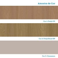 Paneleiro Simples 40cm 2 Pts Elegance Luciane Móveis Freijó/freijó Brasil/cinammon - 8