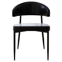 Cadeira De Jantar Estofada Kit 4 Chloe M25 Sintético Preto - Mpozenato - 6