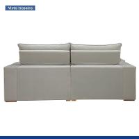 Sofá Retrátil E Reclinável Martinho Boucle Gelo 2,30m - 9