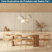 Kit 2 Cadeiras Escandinávia Fratini Encosto Madeira Assento Pu Caramelo Estrutura Aço Preto - 8