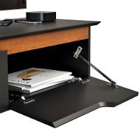 Rack Aparador Suspenso Flex Com 2 Portas Flop Preto - 7