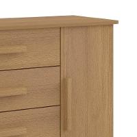 Cômoda Firenze 4 Gavetas Com Sapateira 1 Porta D'doro Cinamomo - 2