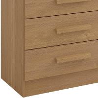 Cômoda Firenze 4 Gavetas Com Sapateira 1 Porta D'doro Cinamomo - 4