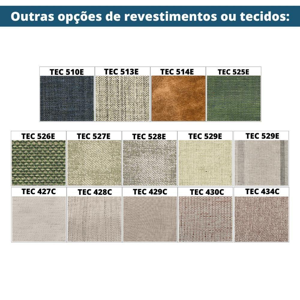 Sofá Odara Ozki 210 Cm Madeira Eucalipto Cedro Tecido Composê Bege E Verde Corda Redonda Rami - 3