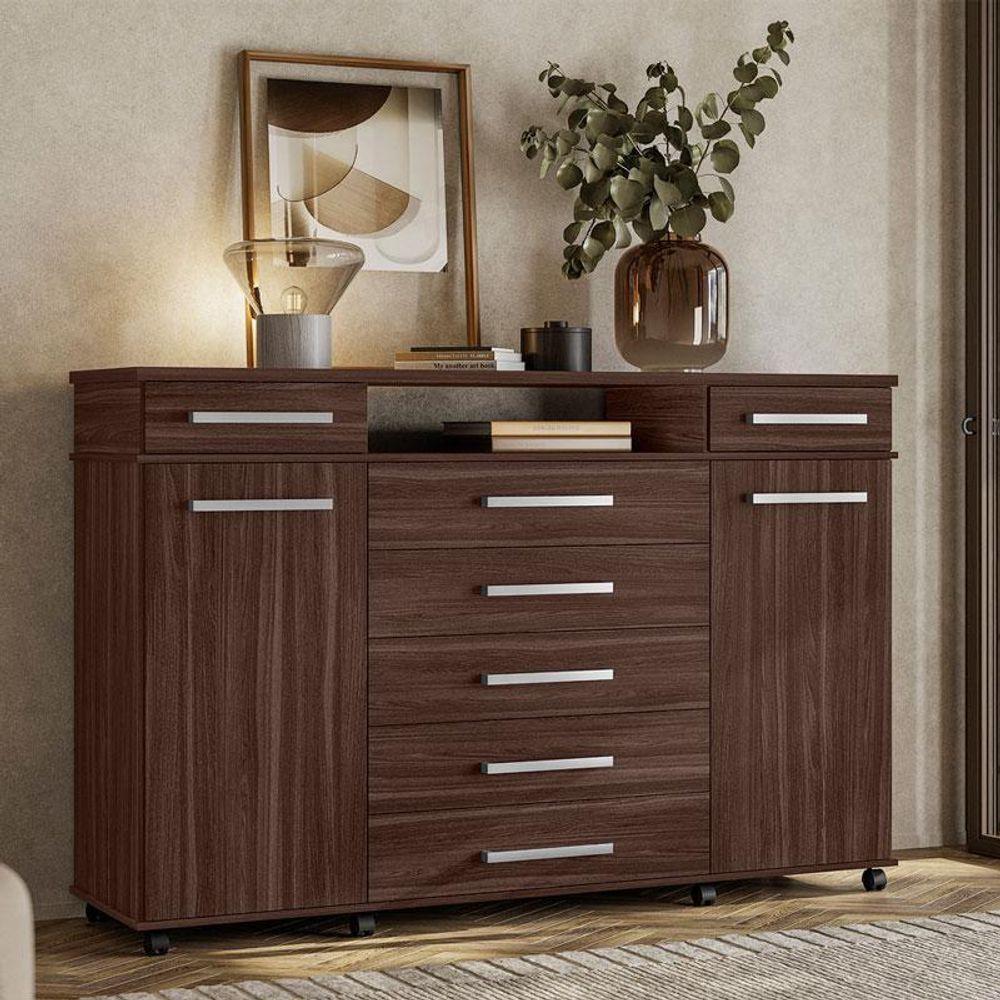 Cômoda London E Multiuso Viena Café Touch - Demóbile - 4