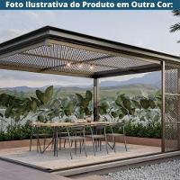 Kit 4 Cadeiras Empilhável Isla Fratini Em Alumínio Verde Assento Com Trama De Corda Náutica Verde - 8