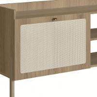 Rack Para Sala Bancada De Tv 65 Pol Pés Madeira Arlo A10 Hanover - Mpozenato - 8